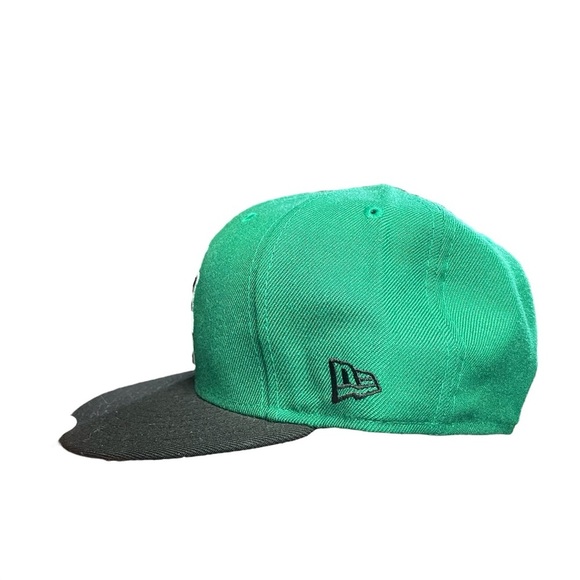 New Era 59fifty NBA Boston Celtics Fitted Green Baseball Hat,  Size 7 1/4, Byrd - Picture 2 of 8